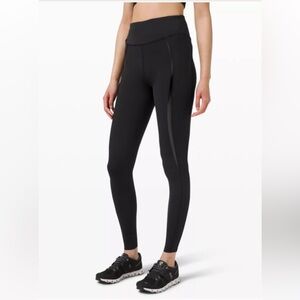 Lululemon Gloss Trim SHR Leggings 28” (Like a Fast & Free Legging)